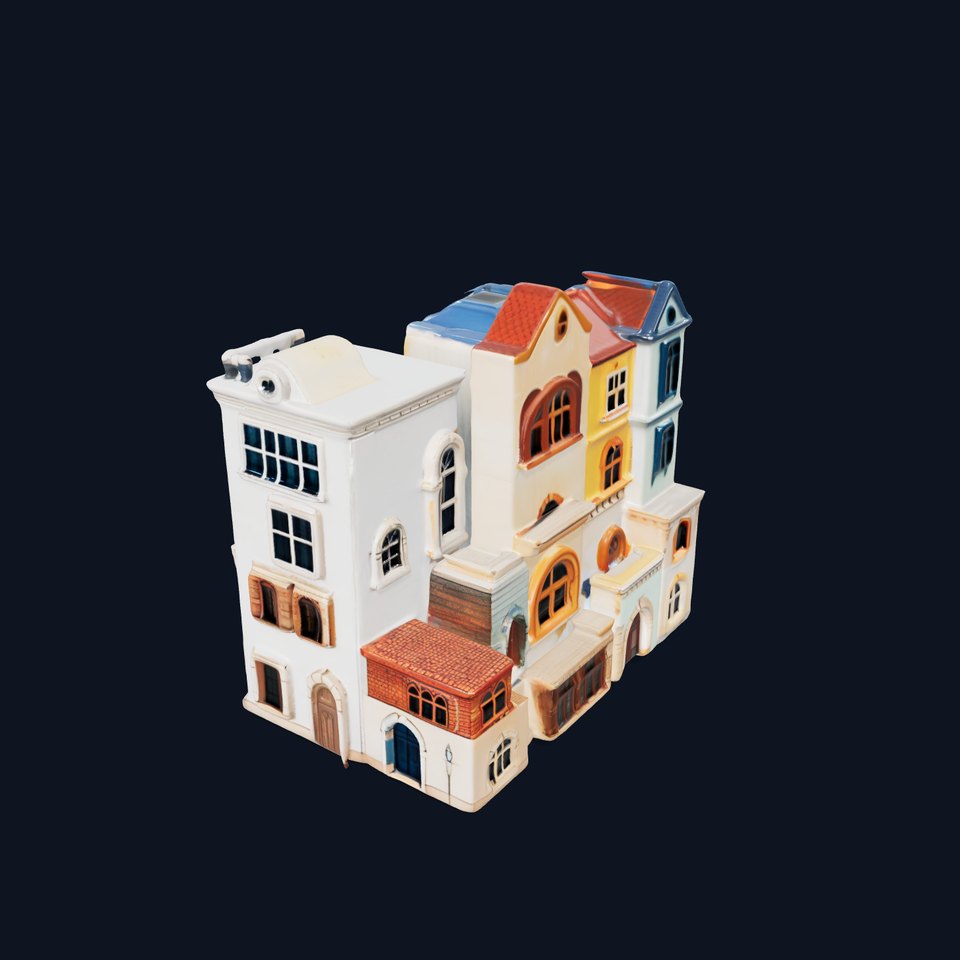 Charming Townhouse Faade model pack